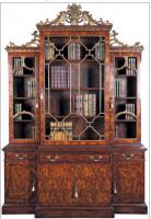 Library Chinoiserie bookcase